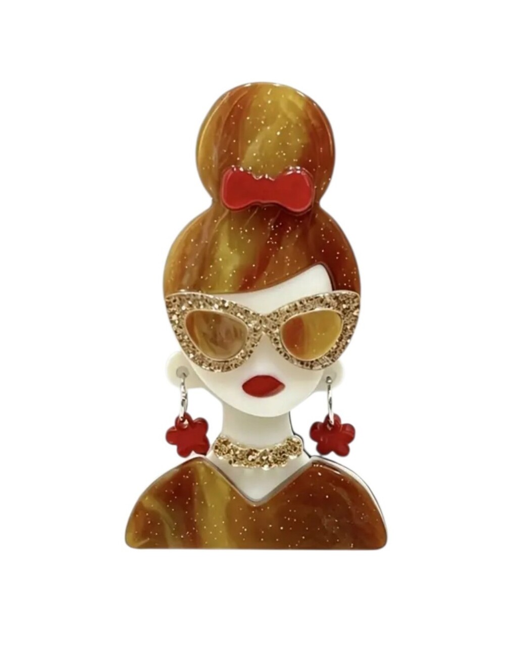 Fashionista Brooch